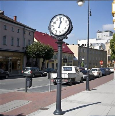 Relógios decorativos clássicos de rua à prova d'água